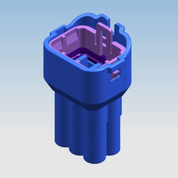 6MW 090 FHCL Male Water Proof Connectors Pole Count 6pole Series 090 Series Material Pa 66, Pa 66 Hsl Compliance Rohs - K. Max Technologies Private Limited - India