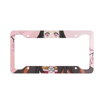 Custom Premium Quality Rust-Free Stainless Steel Car Tag Holders Anime License Plate Frames - Zhongshan Echo Crafts Co., Ltd. - China