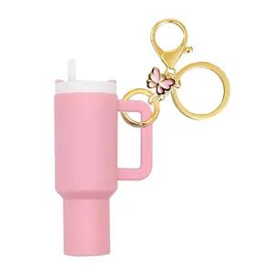Mini Untoppling Doll Cup Key Chain Tumbler Cup Accessories School Bag Key Ring Handbag Backpack Charm Lip Balm Key Chain - Jinjiang Chendai Yilai Craft Company - China