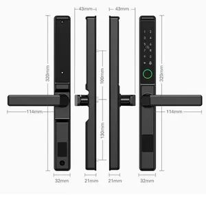 Smart Door Locks for Glass Sliding Doors in The European Market - Jiangxi Jin Bai Cheng Hardware Products Co., Ltd. - China