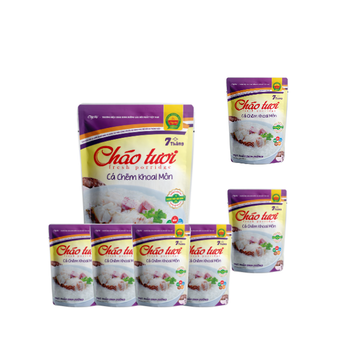 240g Seabass & Taro fresh porridge healthy food mre baby food 30ps made in Vietnam nutritious food ISO HACCP FSSC BRC VIETGAP - ANH KIM FOOD PRODUCTION JOINT STOCK COMPANY - Vietnam