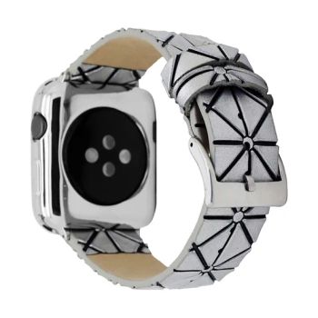 Premium Quality Genuine Leather 42mm Apple Watch Bands MOQ 1piece Origin China Style Antique Material Leather HS Code 91139000 - Foshan Ringnok Leather Industry Co., Ltd. - China