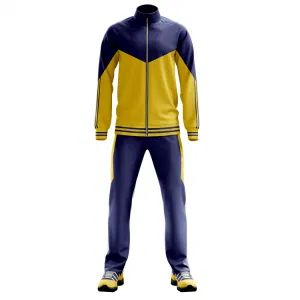 Sportswears Gym Fitness Sublimation Printing Sports Training Tracksuits Men Two Piece Set Tracksuit Jogging Suit for Men - Dephens Sporting Goods Limited - China