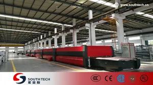 Southtech High Productivity and Low Energy Consumption Continuous Model Passing Flat Glass Hardening and Tempering Furnace Price (LPG series) - South Glass Technology Co., Ltd. - China