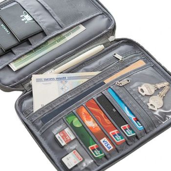 Portable Travel Passport Holder Card Case Money Bag Wallet Card Holder Purse - Xiamen Daysun Industrial Co., Ltd. - China