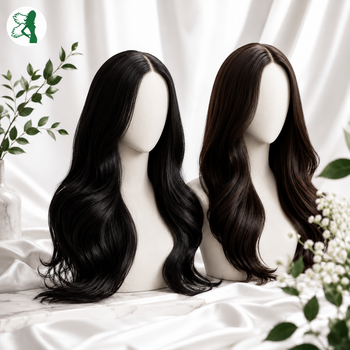 Wigs Type Human Hair Wigs Quality Double Drawn Size Length 10” - 32” Material 100% Human Hair Place of Origin Indonesia Color Natural Black / Custom Color - Dewa Dewi Hair - Indonesia