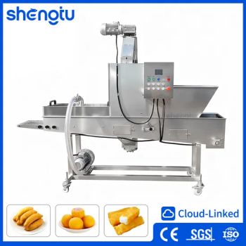 Automatic Continuous Breading Coating Machinery for Chicken Nugget Fish - Shandong Shengtu Bufan Intelligent Technology Co., Ltd. - China