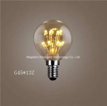 2016 New LED Light G45 Vintage Lamp, LED bulb Light Power 5W Size 10mm LED High-power IP Rating IP44 Warranty 2 Years Specification - Jiangmen Magellan Technology Co., Ltd. - China