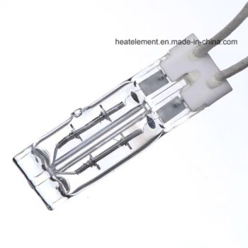 Heraeus Replacement Gold Twin Tube Short Wave Halogen Infrared Heating Lamps - Shanghai Heat Element Electric & Lighting Co., Ltd. - China