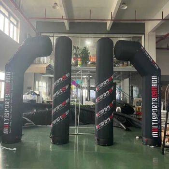 Advertising Inflatables Column Tube Pillar Floor Display Stand for Sport Events - Hefei Jingyi Image Printing Co., Ltd. - China