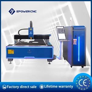 Most Popular CNC Fiber Laser Metal Sheet Cutting Machine Aluminum - Jinan Spower Machinery Technology Co., Ltd. - China