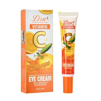 Liru Vitamin C Whitening Eye Care Anti-Wrinkle Brightening Moisturizing Eye Cream - Guangzhou EmbAroma Cosmetics Co., Ltd. - China