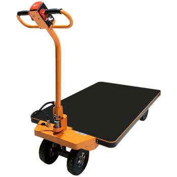 Customizable Heavy-Duty Electric Four-Wheel Truck OEM Hand Trucks for Moving Heavy Loads Platform Cart for Warehouse Cart - Guangzhou Nanjie Machinery Manufacturing Co., Ltd. - China