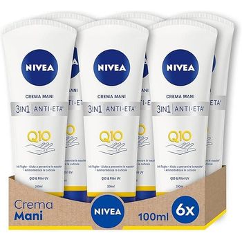 NIVEA's 3in1 Anti-Age Care Hand Cream with Q10 complex Grade Top Type Hand Cream Product Size 100ml Max. Moisture (%) 5 Texture Rich And Creamy -  CALIPSO POLSKA SP Z OO  - Poland