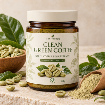 Green Coffee extract for Nutraceuticals standardised with chlorogenic acid and caffeine from Innopolis Bio Innovations Green Coffee extract for Nutraceuticals standardised with chlorogenic acid and caffeine - Innopolis Bio Innovations - India