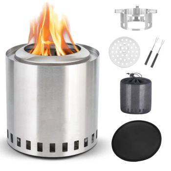 Stainless Steel Fire Pits Smokeless Outdoor Steel Fire Pit Smokeless Fire Pits for Wood Burning - Changsha Ido Leisure Industry Co., Ltd. - China