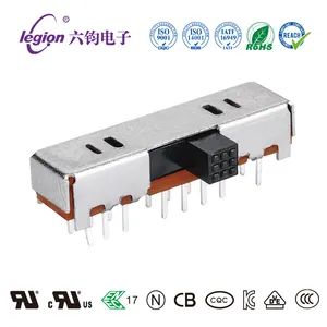 Hooya Series Right-Angled Mini-Slide Switches with Hundreds of Options for Industrial Equipment - Dongguan Legion Electronic & Hardware Co., Ltd. - China