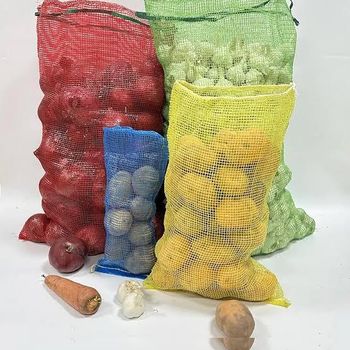 Custom PP Mesh Bags for Potatoes & Onions – Agricultural Packaging from Pakistan - SHABAN ENTERPRISES - Pakistan