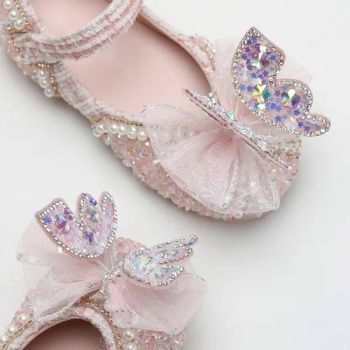 New Style Butterfly Shoe Accessories Floral Decorations for Shoes for Enhancing Shoe Material - Dongguan Qingyu Shoe Material Co., Ltd - China