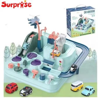 Educational Adventure Tracks Toy Kids Race Track Toys Car Slot Toy with 4 Mini Cars - Shantou Chenghai Surprise Toy Company - China
