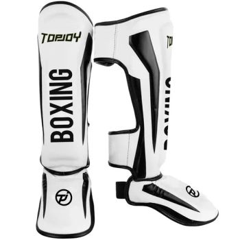 Latest Designs Genuine Leather Martial Arts Coaching Training Kick Boxing Shin Guards - Maanshan Top Joy Technology Co., Ltd. - China