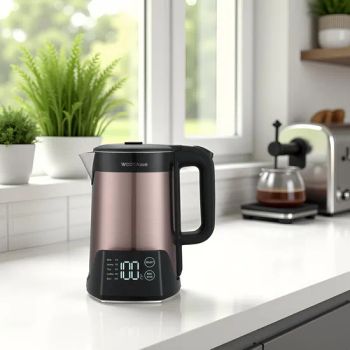 Kitchen Kettles with Control Heating Water Temperature Make Milk, Honey, Tea, Coffee - Guangdong Woya Electrical Appliance Co., Ltd. - China