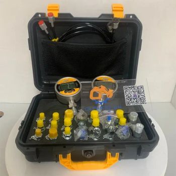 Universal Excavator Loader Electronic Digital and Oil Diagnostic Tool, 0-60MPa Low to High Hydraulic Pressure Gauge Test Kits - Guangzhou Guoli Engineering Machinery Co., Ltd. - China