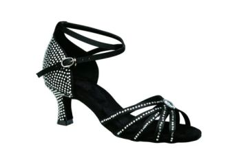 Tango Ballroom Dance Shoes for Women High Heels Black - INNER MONGOLIA BENIS COMMERCIAL AND TRADE CO., LTD. - China