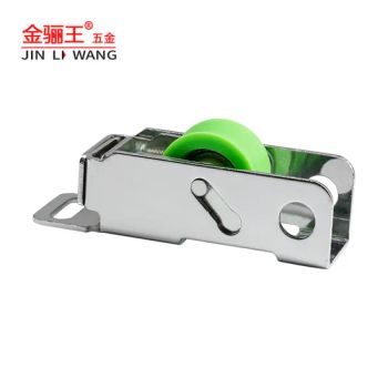 Window Hardware Accessories Single Nylon Pulley Heavy Duty Sliding Door Roller - Jiangxi Jin Bai Cheng Hardware Products Co., Ltd. - China