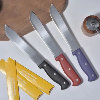 Kitchen Implements Meat Cutting Stainless Steel Chef Butcher Knives - Yangjiang Jinqi Household Products Co., Ltd. - China