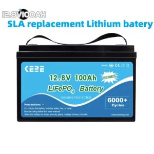 Solar System Lithium Ion Battery Factory Solar LFP Battery Waterproof 12V 100ah Used by Touring Car Yacht RV Tool Golf Cart Rechargeable Battery Pack Power - Shenzhen Kebe Electronic Co., Ltd - China