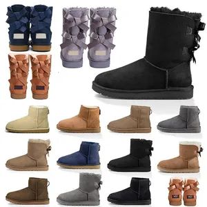 Winter Snow Boots Unisex Genuine Leather 1Y Waterproof 15D MOQ100 - Nanan City Jintao Town Nicole Aji Trading Company - China