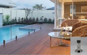 Customized Glass Railing Safety Glass Balustrade Swimming Pool Fence - QINGDAO ROCKY GROUP CO., LTD - China