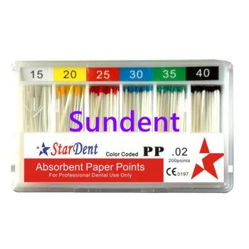 02 Taper Absorbent Paper Point Customize Packing Dental Supply - SunDent Equipment Co Limited - China