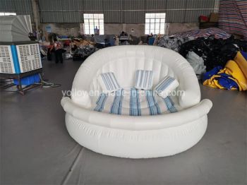 Pool Floating Inflatable Outdoor Aqua Sofa Chair with Pillow - GUANGZHOU YOLLOY OUTDOOR PRODUCT CO.,LIMITED - China