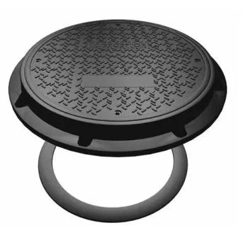 500X500 Solid Top En124 B125 C250 D400 Ductile Iron Manhole Covers Telecom Cover and Frame - Anhui Feilong New Material Co., Ltd. - China
