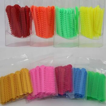 Dental Orthodontic Super Elastic Ligature Ties Rubber Bands for Braces - Foshan Adelson Medical Devices Co., Ltd. - China