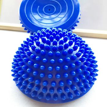 Half Round Spiky Massage Anti Burst Fitness Yoga Balance Gym Ball with Pump - Beijing Set Sail Sports Co., Ltd - China