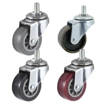 PU Rubber PP TPR Castors Furniture Caster for Mechanics Tool Chair 1inch - Foshan Globe Caster Co., Ltd - China
