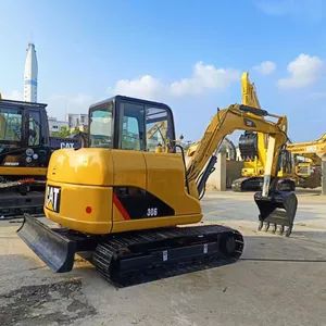 Second-Hand Cat306e Excavators Hydraulic Crawler 6ton Used Cat306D Mini Machine Excavators - Shandong Zhuowei International Trading Co., Ltd. - China