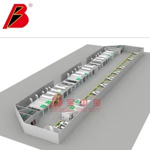 Car Bumper Production Line Paint Equipment Substrate Steel Certification Ce Coating Method Painting Airflow Type Cross-flow - Guangdong Jingzhongjing Industrial Painting Equipments Co., Ltd. - China