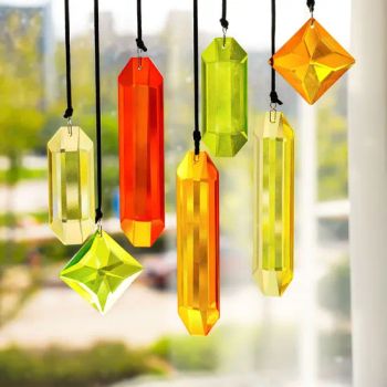 Colorful Crystal Sun Catchers for Rainbow Window Garden Ornaments - Yiwu Renrui E-commerce Business - China