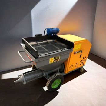 Electrical Cement Putty Gypsum Lime Plaster Paint Sprayer Electric Construction Concrete Shotcrete Wall Plastering Rendering Stucco Mortar Spraying Machine - Shandong China Coal Industrial & Mining Supplies Group Co., Ltd. - China