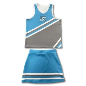 Custom Women's Dance Team Practice Uniforms Sublimated Cheerleading Clothing - Guangzhou Healong Sportswear Co., Ltd. - China