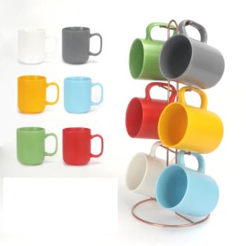 Custom Porcelain Mugs Cups Plain White Sublimation Ceramic Mugs Blank Promotional Gift Coffee Ceramic Mugs - Guangzhou Mangou Arts and Crafts Co., Ltd. - China