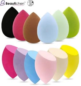 Beautichen 12 Colors Makeup Sponge - Water Drop and Gourd Shape Beauty Sponge, Soft Dry/Wet Use for Foundation (Non-Absorbent) - NINGBO XICHEN IMPORT AND EXPORT CO., LTD. - China