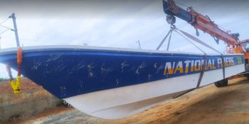 FRP Multicolor Commercial Fishing Boat, Seating Capacity: 8 - 30, Size: 31 Feet To 41 Feet - National Fibers - India