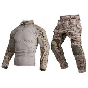 Emersongear G3 Digital Desert Camo Clothing Combat Shirt Uniforme Tactico Camouflage Ripstop Tactical Uniforms Suit for Men - Cmc - Vietnam