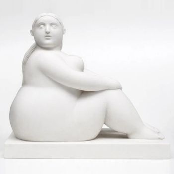 Famous Art Fat Woman Fernando Botero Marble Sculptures Type Figure Origin China Style Antique Size Customized Material - Aongking Technology Hebei Co., Ltd. - China