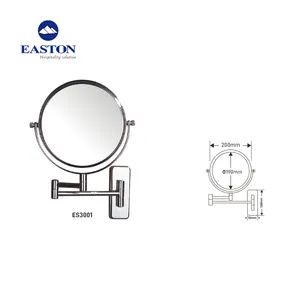 New Arrival Hotel Bathroom Wall Mounted Magnifying Mirror - Easton Hotel Supplies Co., Ltd. - China
